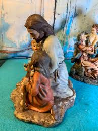 Collectible Jesus Figurines: HOMCO 'the Fisherman' & 'mary ...