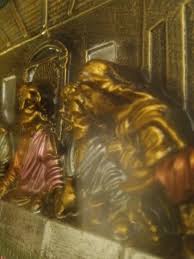 Vintage The Last Supper in Metal Relief 3D 16" X 24" Repousse Christian Icon | eBay