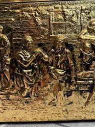 Vintage Jolly Musical Victorian Times Tavern Scene Embossed Hammered Brass Freestanding Mag Rack | MCM Retro Magazine and Newspaper Storage - Etsy Canada