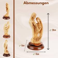 Holy Family With Christ Child – Hand-carved Olive Wood ...