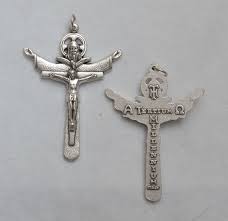 Holy Trinity Crucifix, 55mm Metal Cross & Corpus Crucifix ...