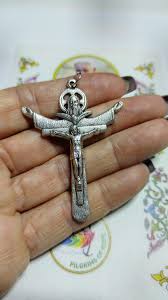 Jubilee Crucifix Pendant: Holy Trinity Cross, Blessed ...