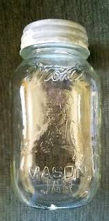 VTG SQUARE 6/14/76 *MOM MASON JAR* 24 OZ. COLUMBUS HOME ...