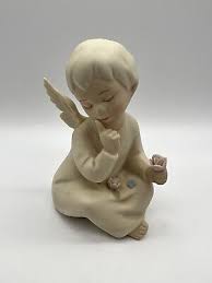 Vintage Homco Ceramic Angel Cherub Figurine Statue | eBay