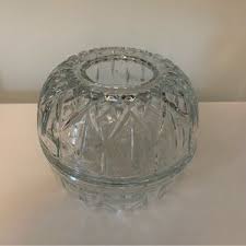 Homco | Other | Beautiful Homco Clear Glass Fairy Lamp ...