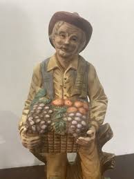 VNTG UCAGCO Man & Woman (Grandparents) Figures Farmer Excellent | eBay