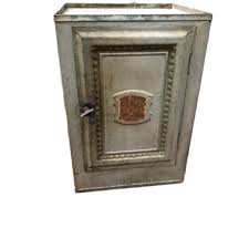 1930s Country Tin Bread & Cake Cabinet | Chairish