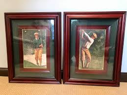Pair of Shadow Box Style Golf Art – KLM Luxury Consignment
