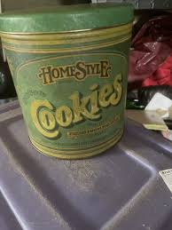 Vintage HomeStyle Brand Cookies Tin Collectible Canister ...