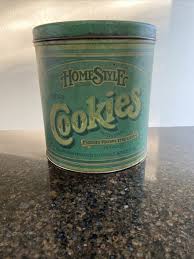 Vintage Homestyle Cookies Tin | eBay