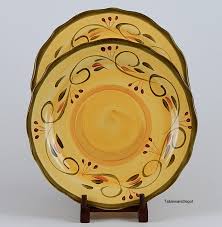 Home Trends ITALIAN VILLA: Set/s of 2 Dinner Plates, MINT ...