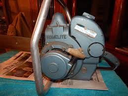 Vintage Homelite Chainsaw, (1960s?) I believe this is a Zip ...