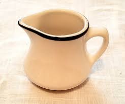 🌺 Restaurantware CREAMER BLK WHITE | eBay