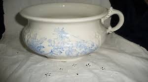 811 antique SEMI Vitrocus China J & E MAYER Chamber /Slop ...