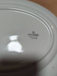 Homer Laughlin Floral Serving Platter | eBay