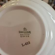 Vintage Homer Laughlin Pink Liberty Dogwood Gold Trim 8 5/8 ...