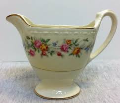 Vintage Homer Laughlin Eggshell Georgian Creamer Floral ...