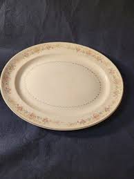Vintage Paden City Pottery Marlene Lace Pattern 15" Oval ...