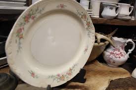 Vintage Homer Laughlin Floral Oval Platter — Eggshell ...