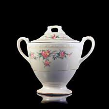 Sugar Bowl, Homer Laughlin, Countess Pattern, Georgian Shape ...