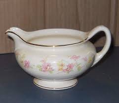 VINTAGE EGGSHELL NAUTILUS CREAMER SUGAR (HLC 779) FLORAL ...