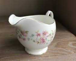 Colclough Pink Flower Cream/milk Jug - Etsy