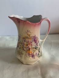 Vintage Flower pitcher Made in Germany 6 inch tall | eBay
