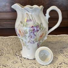 Leuchtenburg Germany Porcelain Chocolate Pot ...