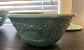 1930's Homer Laughlin Orange Tree Nesting Mixing Bowls ...