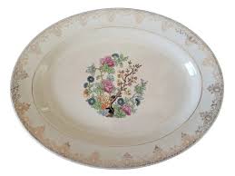 Century by Salem Indian Tree 13" Oval Serving Platter Tray ...