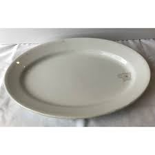 Antique English Alfred Meakin Ironstone Platter | Chairish