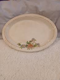 Vintage Oval Edwin M. Knowles China Platter | Mercari
