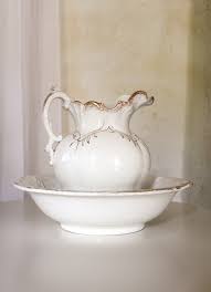 Porcelain Pitcher & Basin - HOLLAND HAUS ART