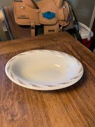 Homer Laughlin Oval Serving Bowl - Etsy