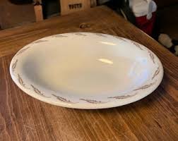 Buy Homer Laughlin Oval Serving Bowl Online in India - Etsy