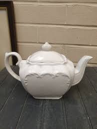 Vintage Floral English Bone China Cubed Teapot - Etsy