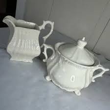 Peppertree Tabletops | Kitchen | Vintage Porcelain Cream And ...