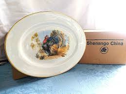 Thanksgiving Turkey Platter 15 1/2" Castleton China - USA ...