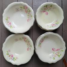 Fruit Bowls, Homer Laughlin, Petit Point, Dessert Bowls, Floral Center, Gold Trim, Set of 3, Fine China - Etsy