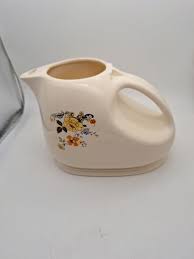 Vintage 1930's Style Floral Pitcher | eBay