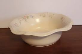 Pfaltzgraff Tea Rose General Store 10” Round Serving Bowl ...