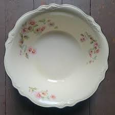 Vintage Homer Laughlin Virginia Rose 9" Round Serving Bowl ...