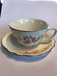 Homer Laughlin - Virginia Rose - Mossy Rose - Cup and Saucer ...