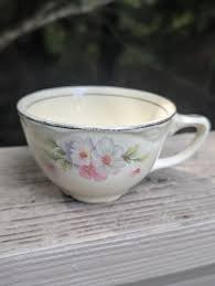 Homer Laughlin Virginia Rose Tea Cups and Saucers Set of 6 ...