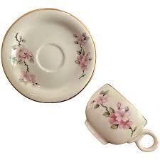 HOMER LAUGHLIN CHINA Eggshell Apple Blossom Demitasse Cup ...