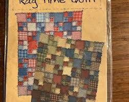 Rag Time Quilt Squares - Block Patterns - Lap or Full Quilts ...