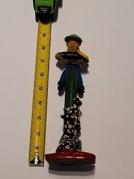 Vtg Ceramic Pottery Sculpture By Maria Otilia Man Running ...