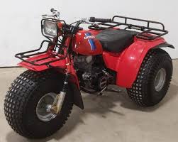 Sold at Auction: Vintage Big Red Honda 3-Wheeler All Terrain Cycle