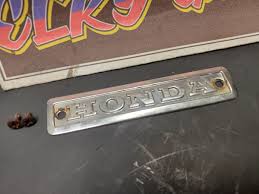 CX500 Case Emblem Plate Motor Engine Block Plaque Honda ...