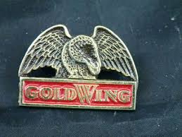 Vintage Honda Eagle Wings Down Goldwing Motorcycle Pin Badge ...